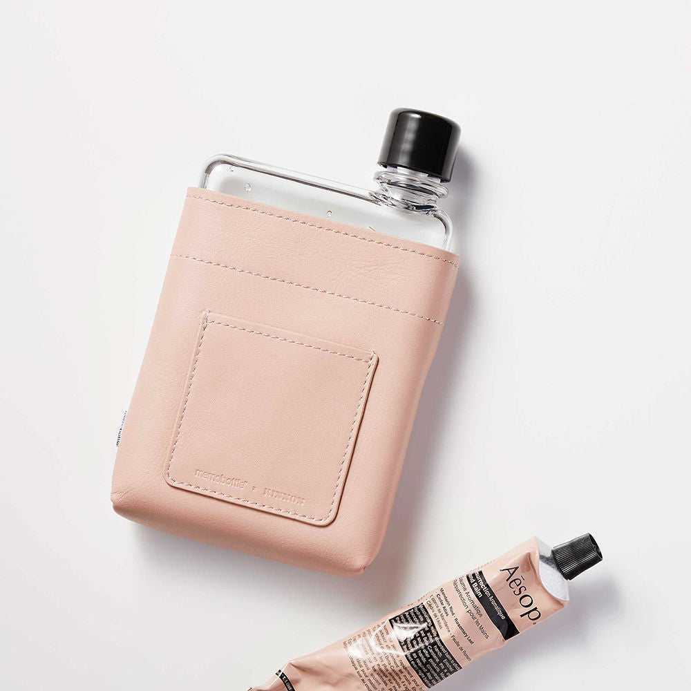 memobottle | sleeve A6 leather | nude - LC