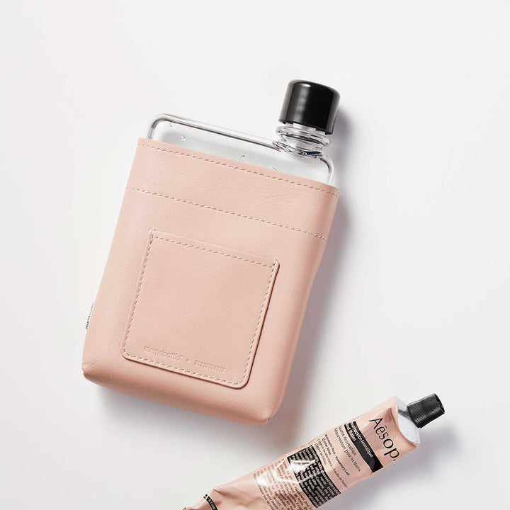 memobottle | sleeve A6 leather | nude - LC