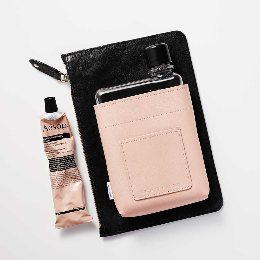 memobottle | sleeve A6 leather | nude - LC
