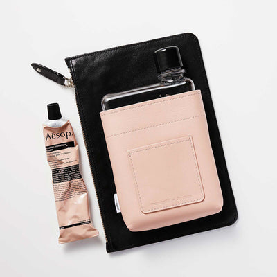 memobottle | sleeve A6 leather | nude - DC