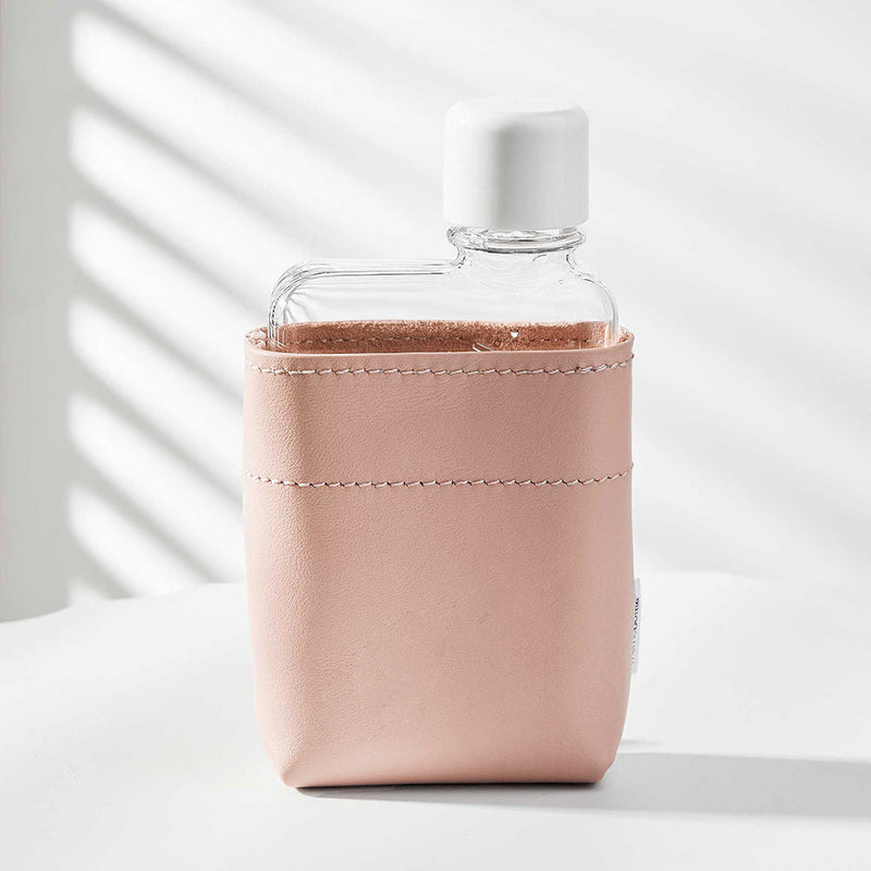 memobottle | sleeve A7 leather | nude - DC