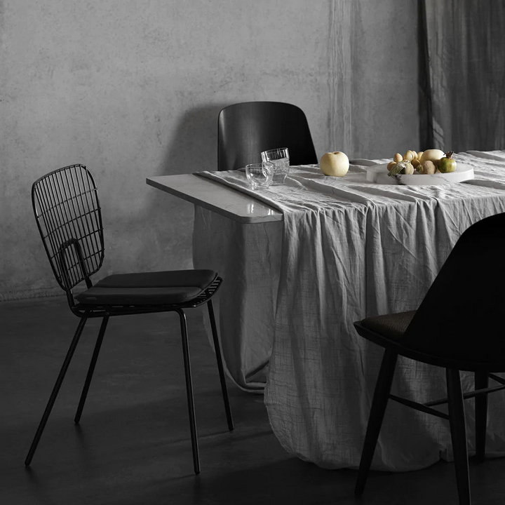 audo copenhagen (menu) | string dining chair | black  - EX DISPLAY