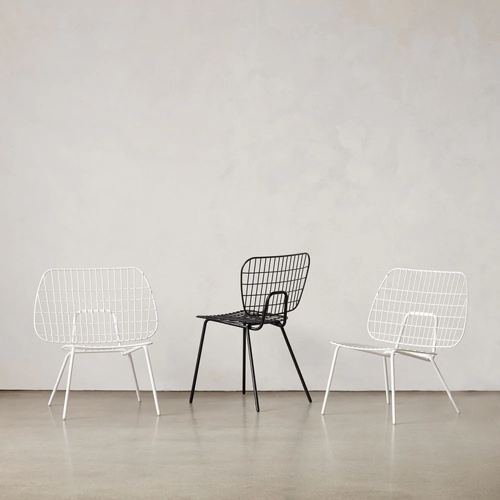 audo copenhagen (menu) | string dining chair | black  - EX DISPLAY