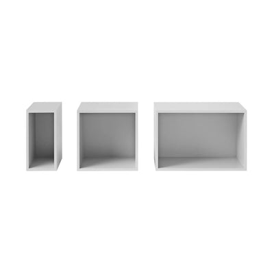 muuto | stacked 2.0 | backboard | light grey | small