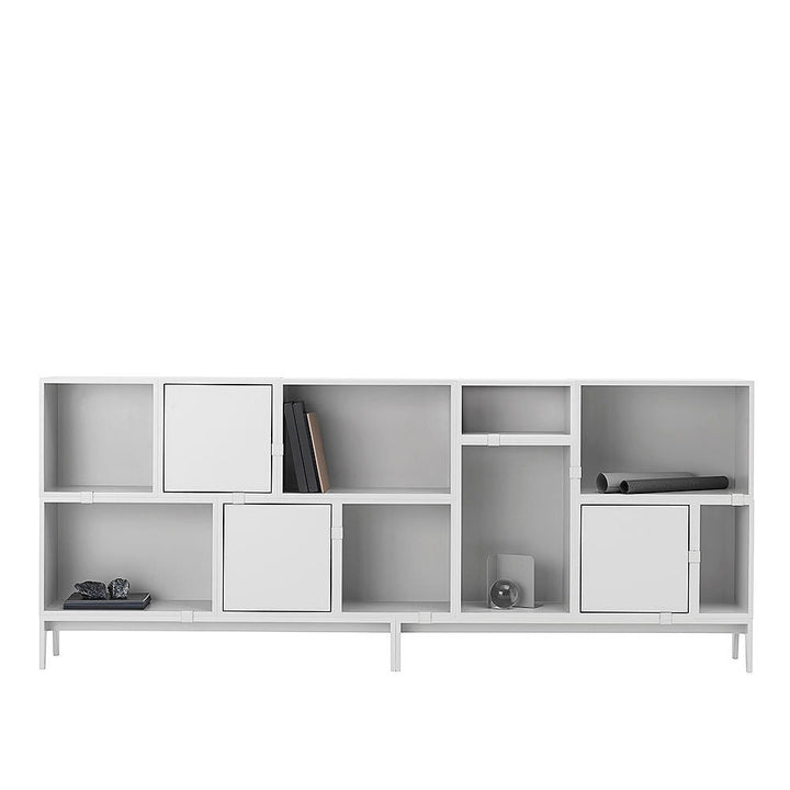 muuto | stacked storage system | podium | light grey - discontinued