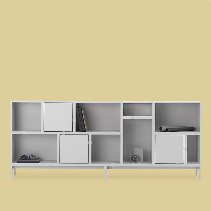 muuto | stacked storage system | podium | light grey - discontinued