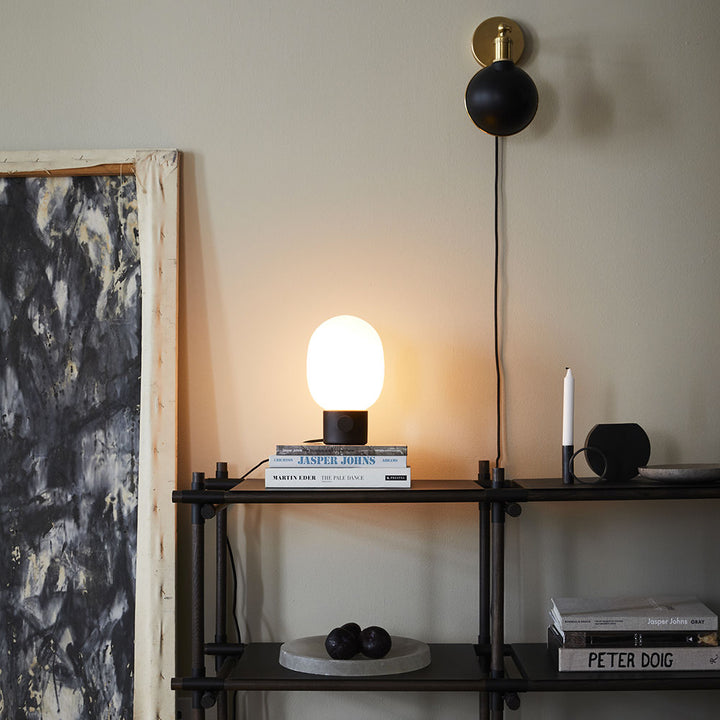 audo copenhagen (menu) | jwda table lamp small | black painted steel