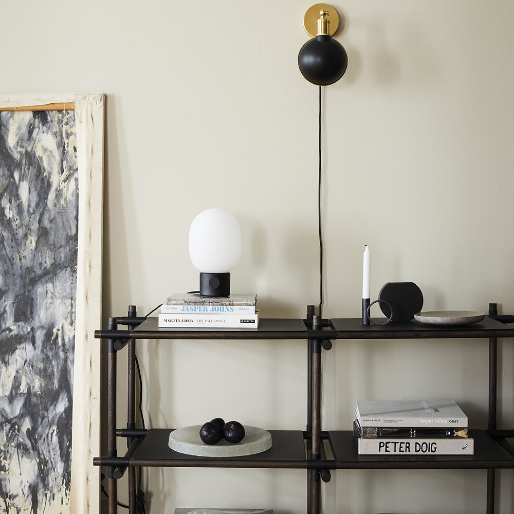 audo copenhagen (menu) | jwda table lamp small | black painted steel