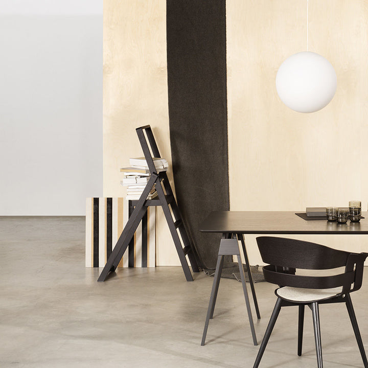 design house stockholm | step stepladder | stained black