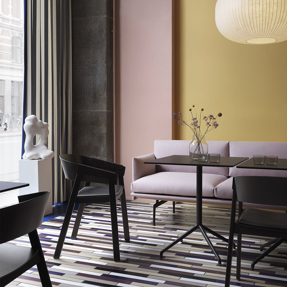 muuto | cover armchair | black + black leather