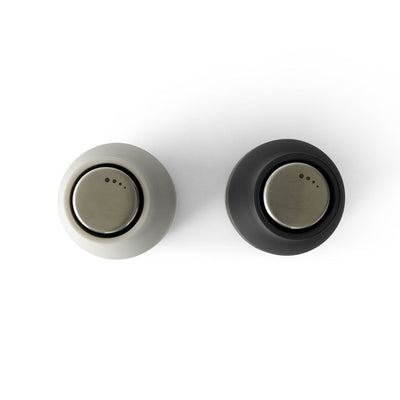 audo copenhagen (menu) | bottle grinder set | ash carbon + stainless steel lid