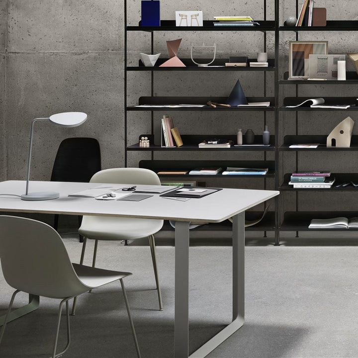 muuto | fiber side chair | tube base | grey recycled + grey ~ DC