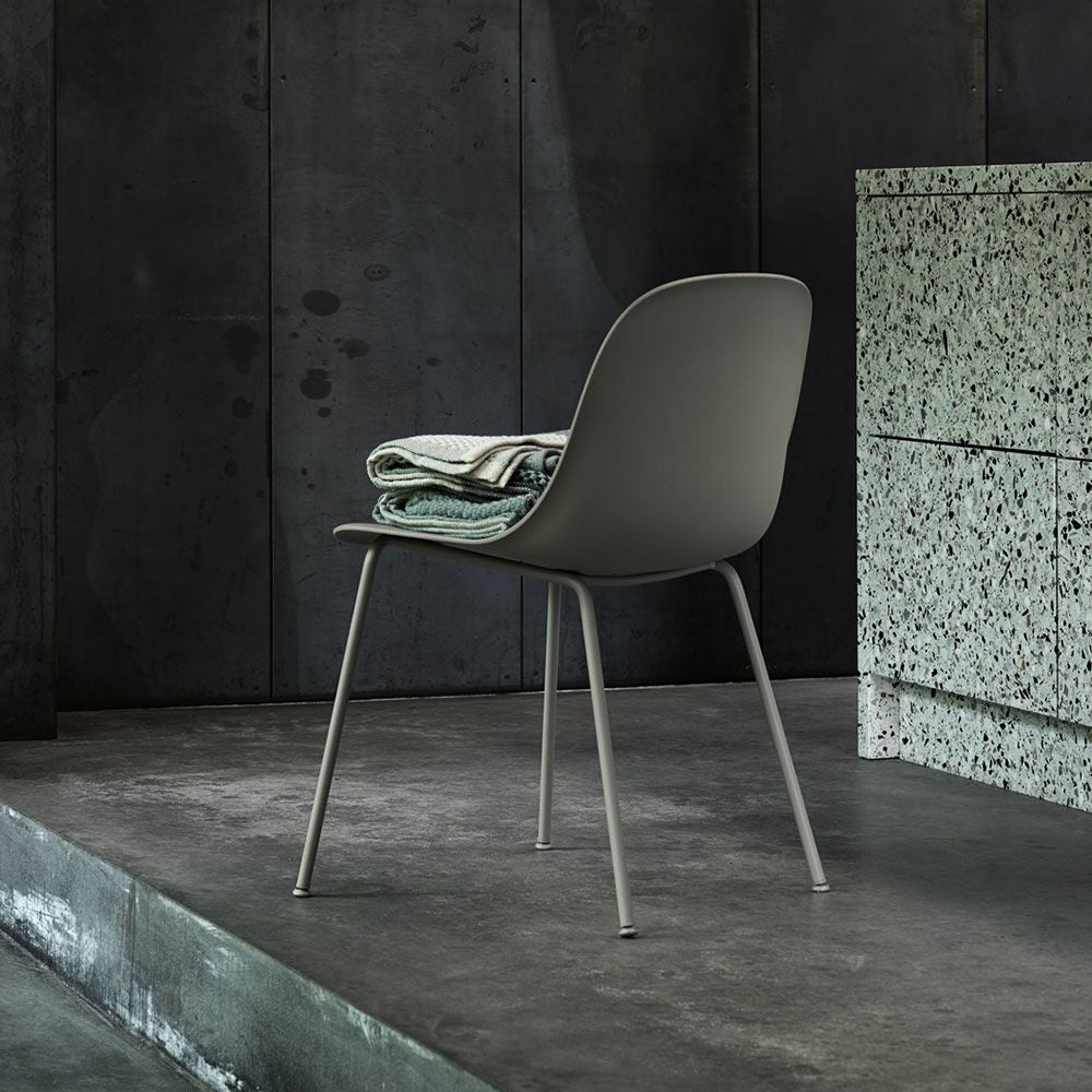 muuto | fiber side chair | tube base | grey recycled + grey ~ DC