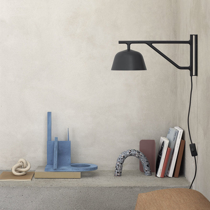 muuto | ambit wall lamp | black ~ DC