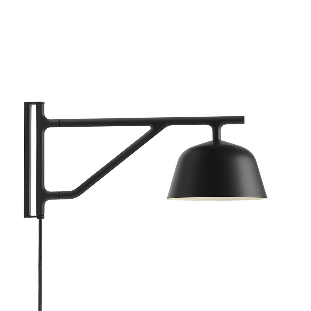 muuto ambit wall lamp black