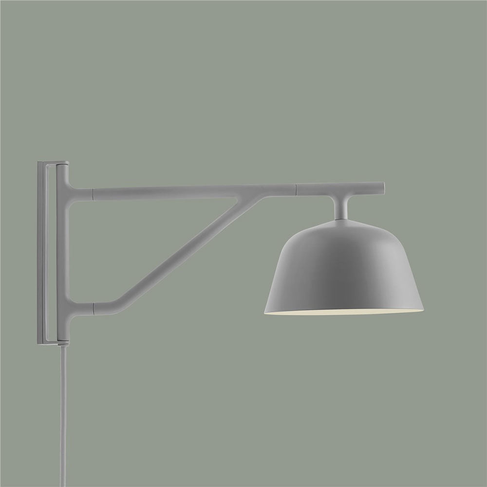 muuto | ambit wall lamp | grey ~ DC