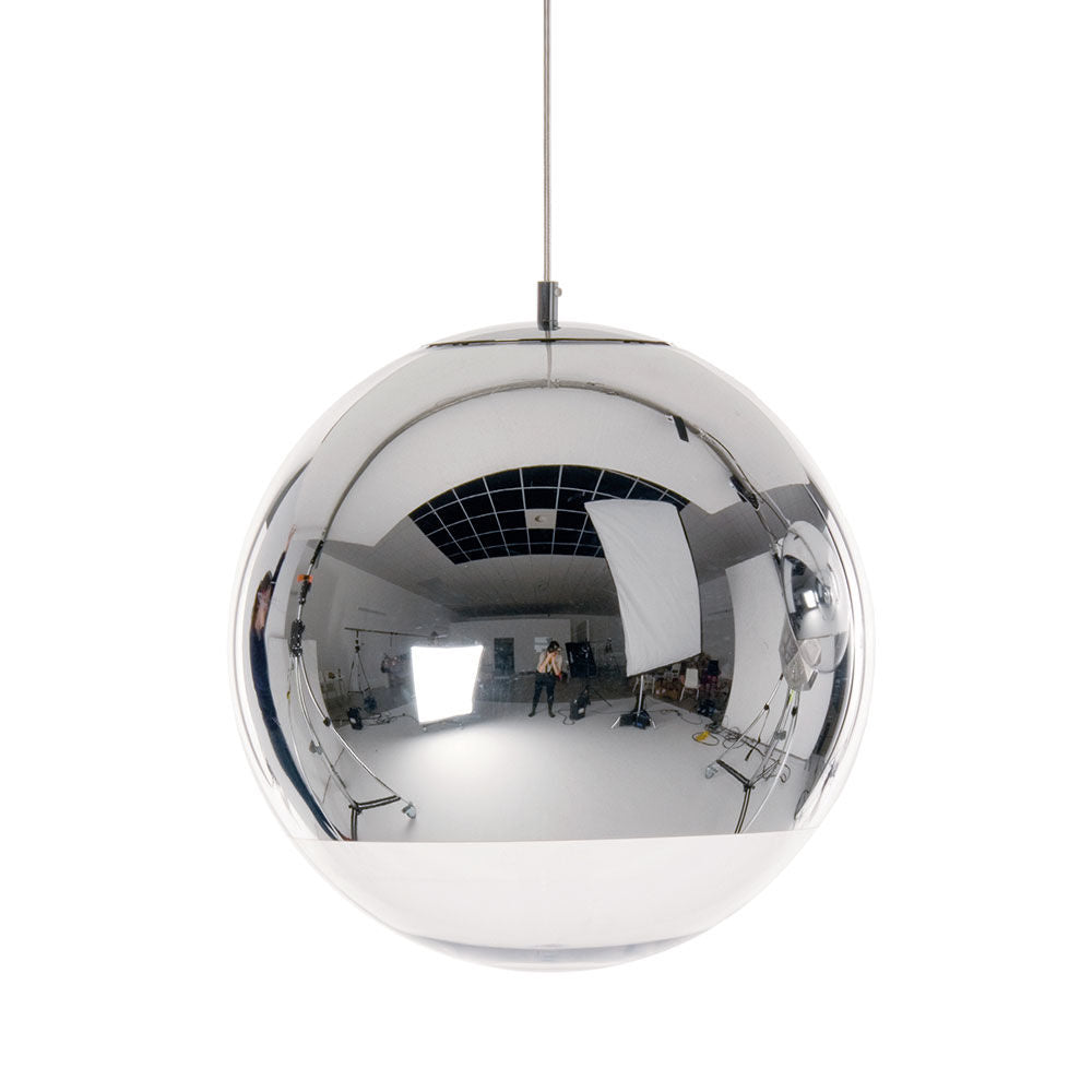 tom dixon | mirror ball pendant light | silver 40cm - V1 - LC