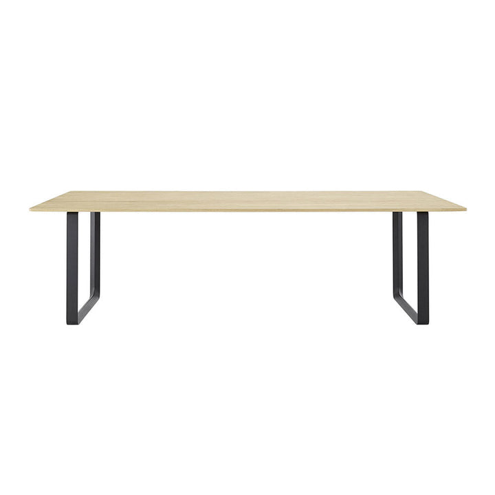 muuto | 70/70 table | solid oak + black base 225x90cm