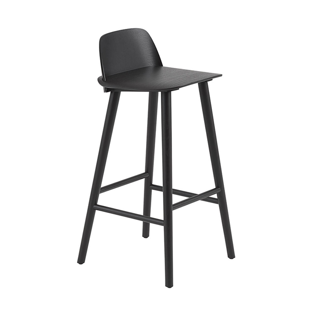 muuto | nerd bar stool | 75cm black ~ DC