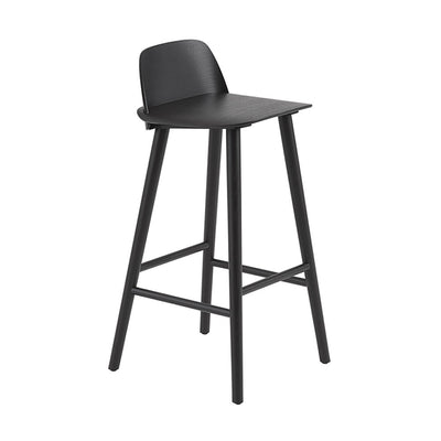 muuto | nerd bar stool | 75cm black
