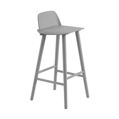 muuto | nerd bar stool | 75cm grey