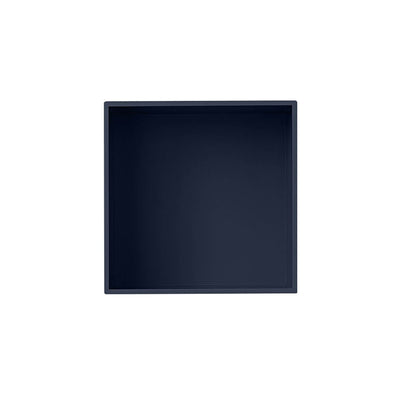 muuto | mini stacked storage | module with backboard | medium midnight blue - DC