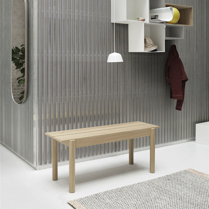 muuto | linear wood bench | 110cm