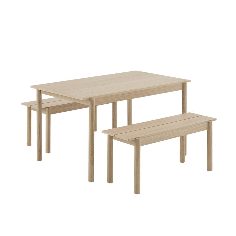 muuto | linear wood bench | 110cm