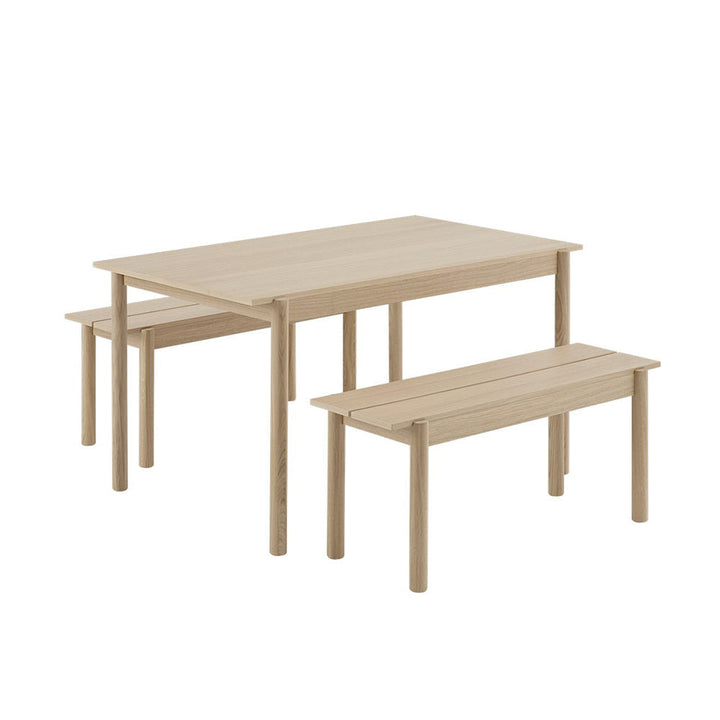 muuto | linear wood bench | 110cm