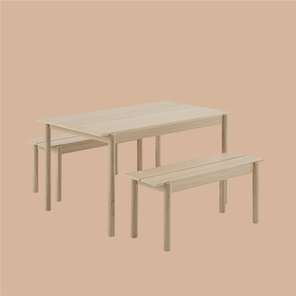muuto | linear wood bench | 110cm