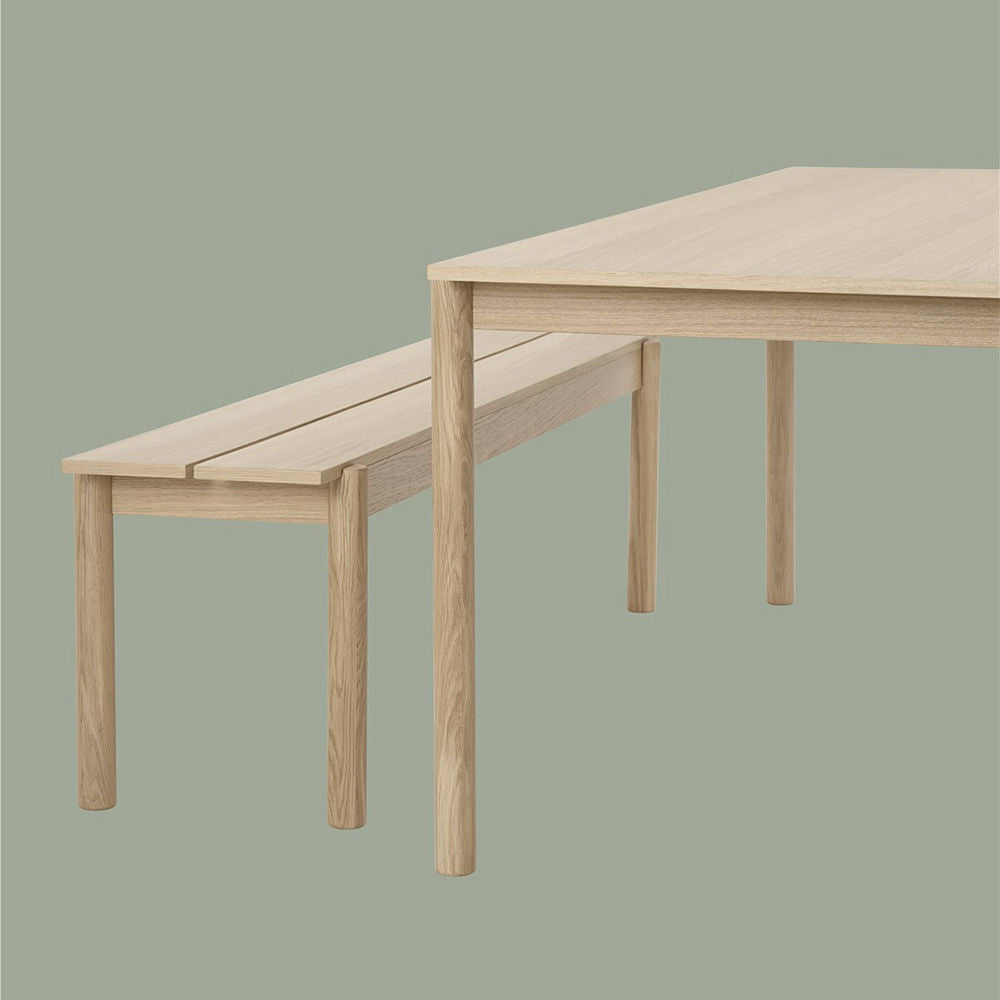 muuto | linear wood bench | 110cm
