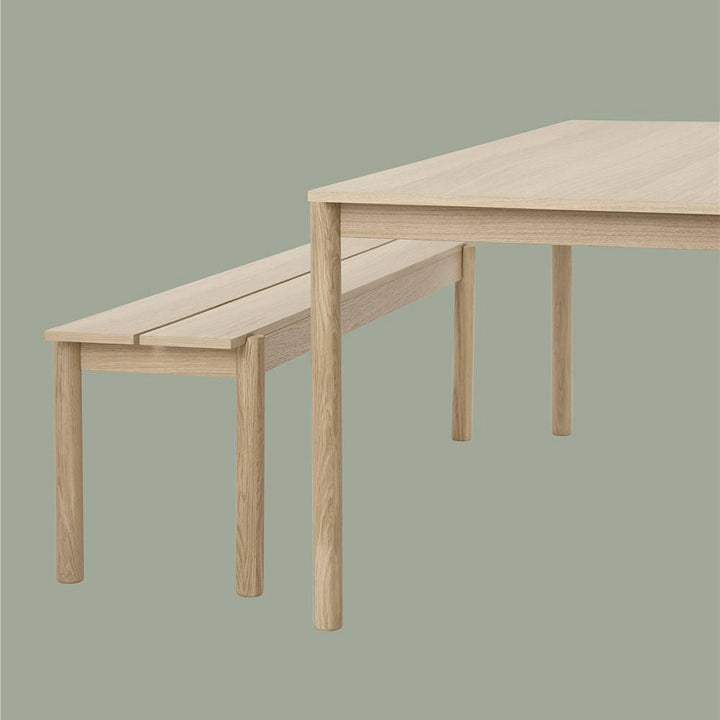 muuto | linear wood bench | 110cm