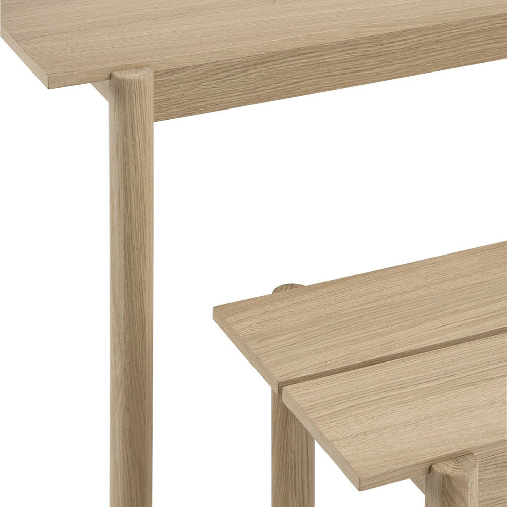 muuto | linear wood bench | 110cm