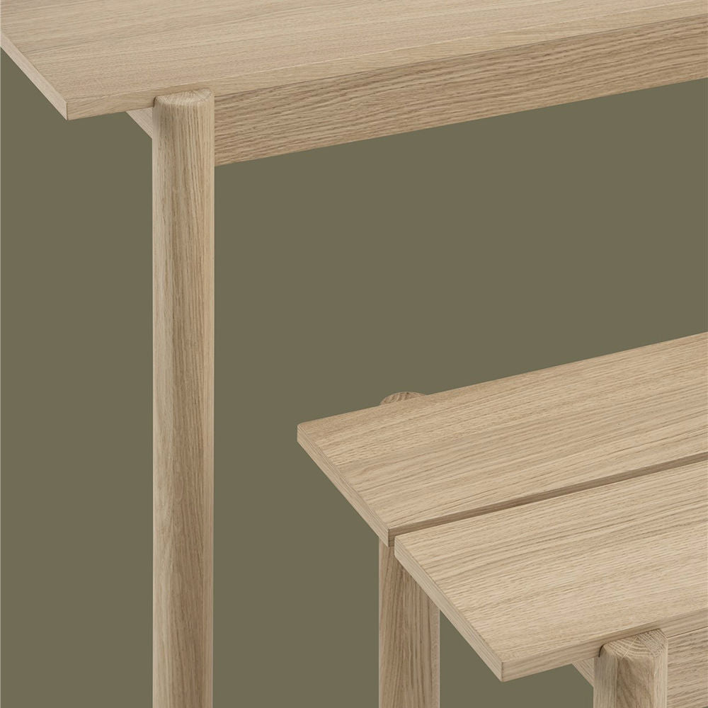 muuto | linear wood bench | 110cm