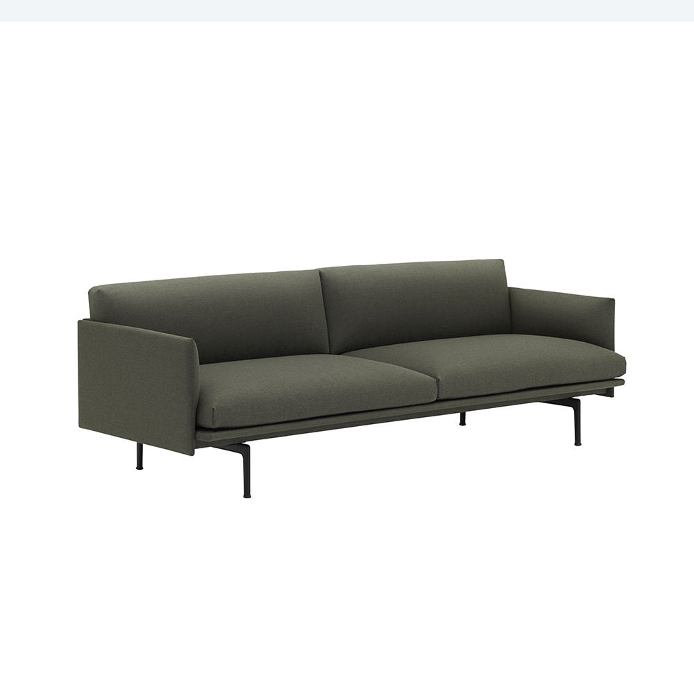 muuto | outline sofa 3 seater | fiord 961