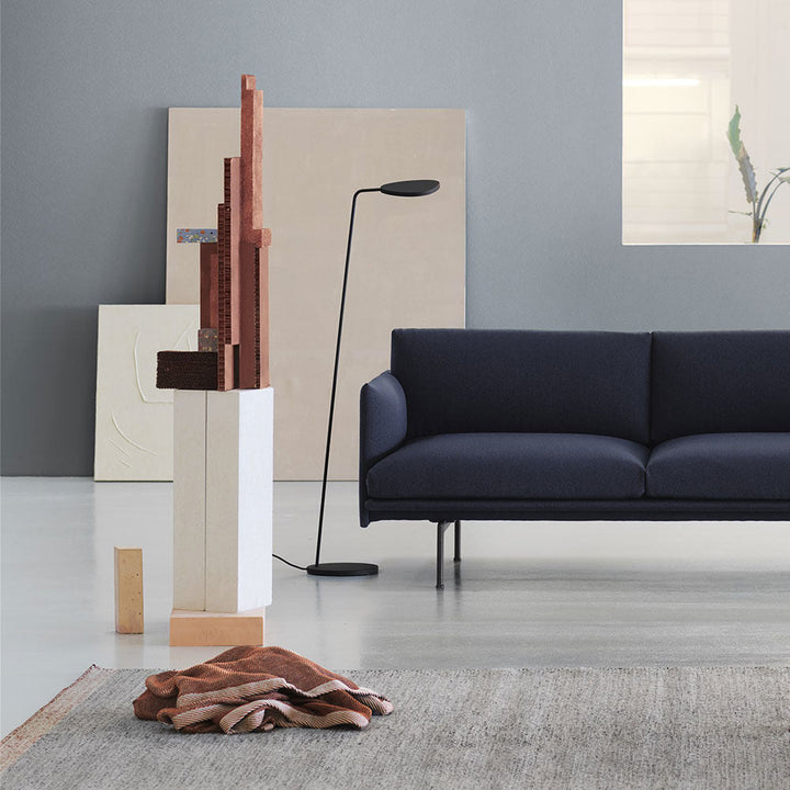 muuto | leaf floor lamp | black