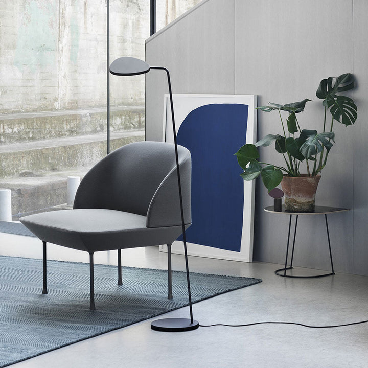 muuto | leaf floor lamp | black