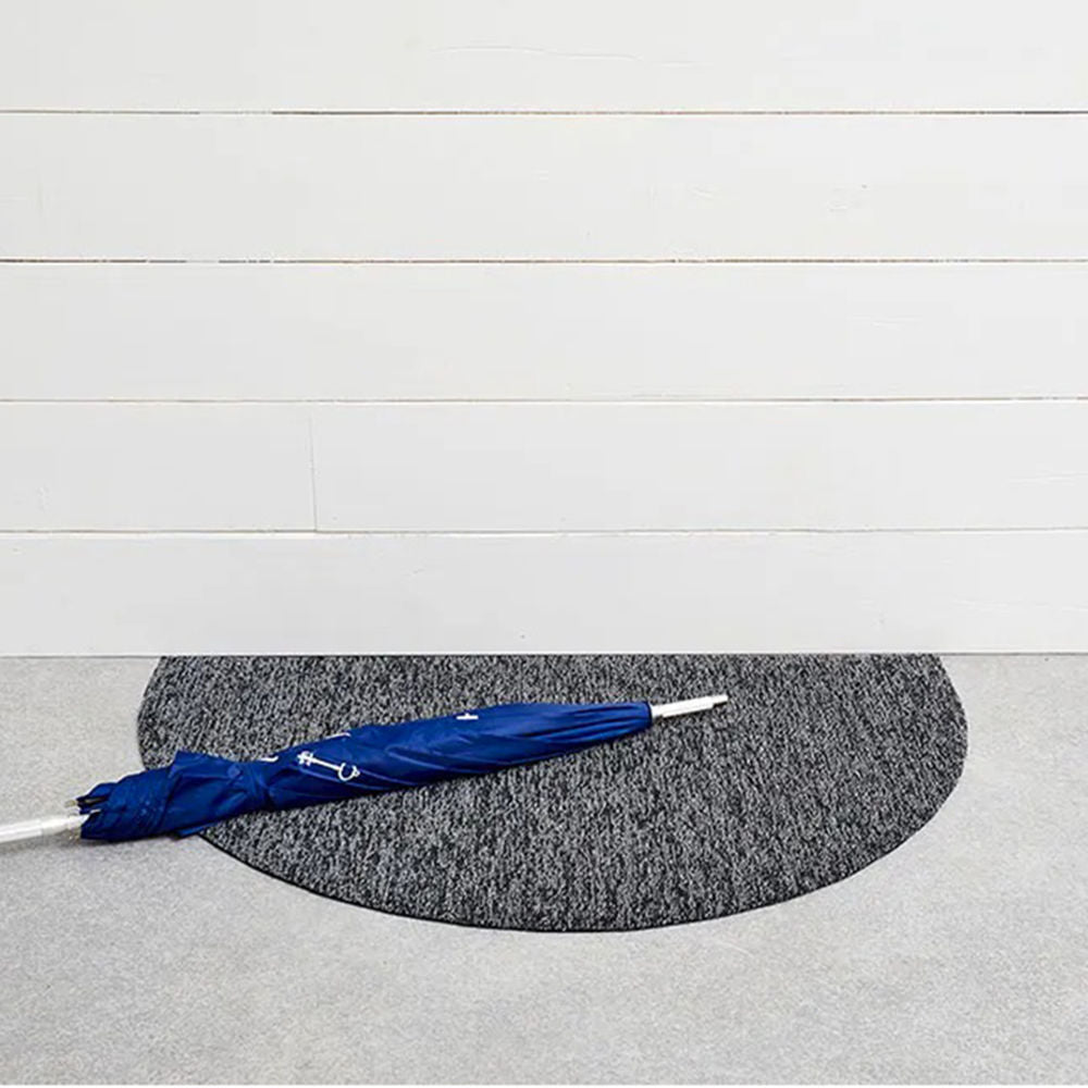 chilewich | welcome doormat | heathered grey