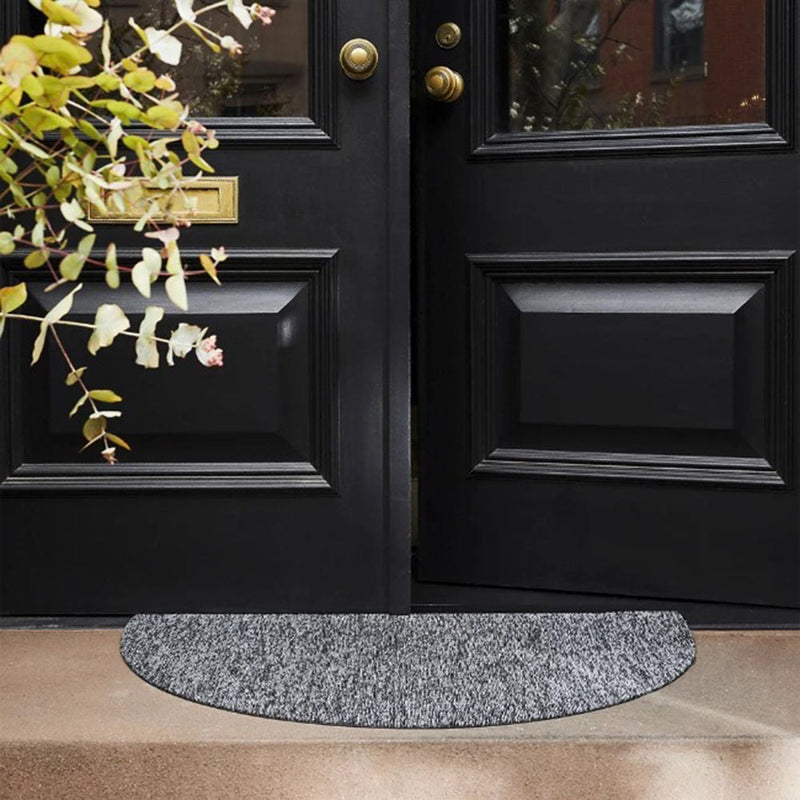 chilewich | welcome doormat | heathered grey