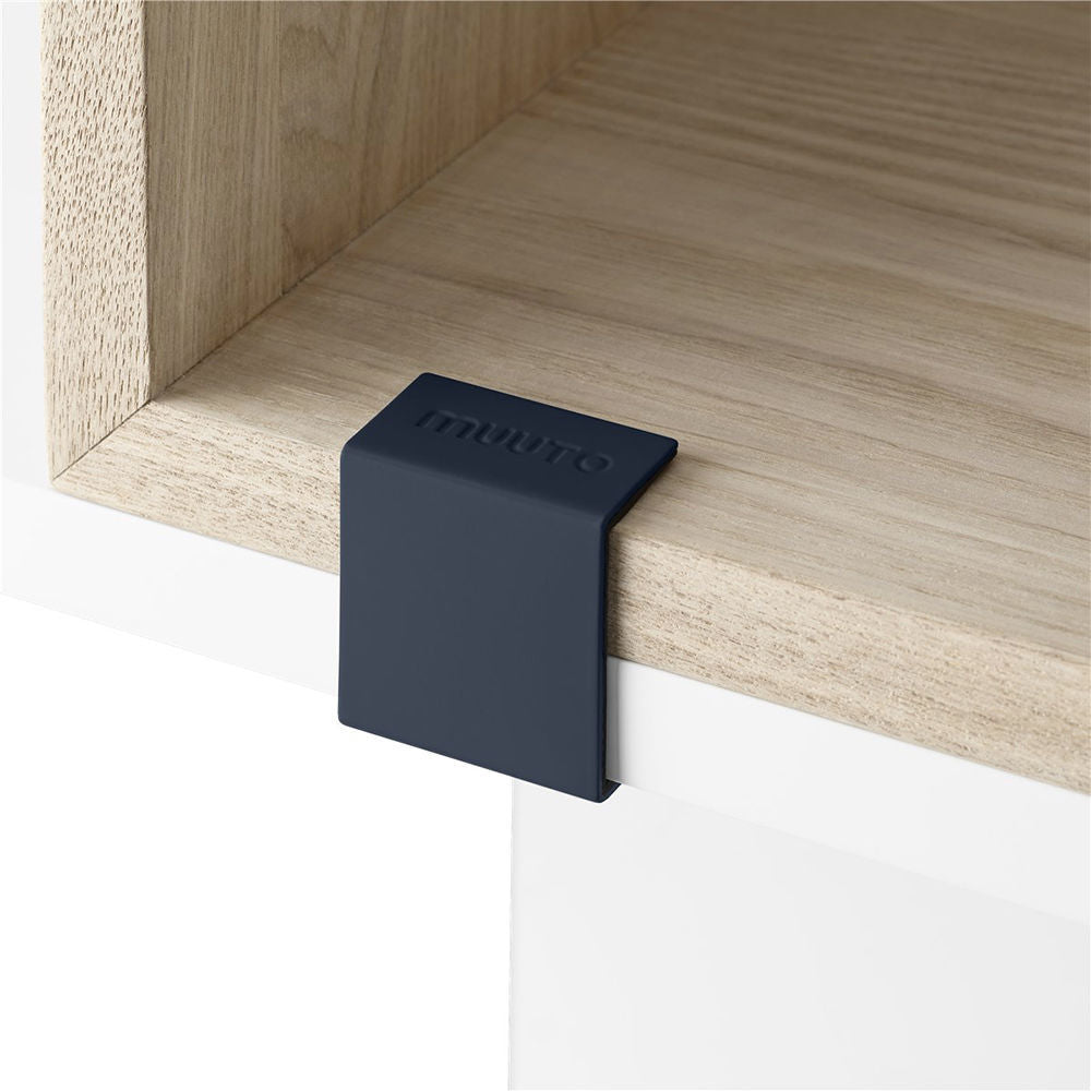 PARTS: muuto | stacked storage system | extra clips set of 5 | midnight blue - DC