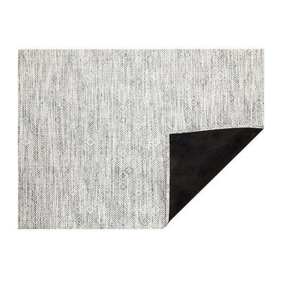 chilewich | woven floormat 244x305cm (96x120") | mosaic white + black