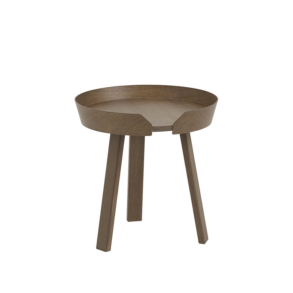 muuto | around coffee table | small stained dark brown