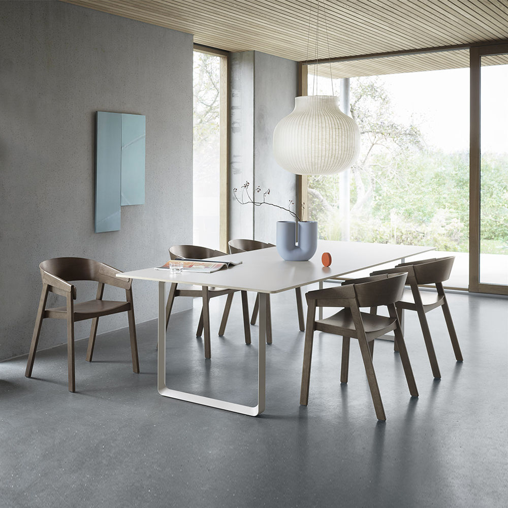 muuto cover armchair stained dark brown top3 by design