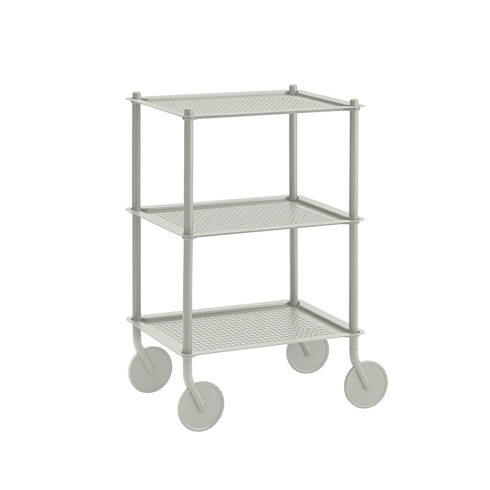 muuto | flow trolley 3 layer | grey