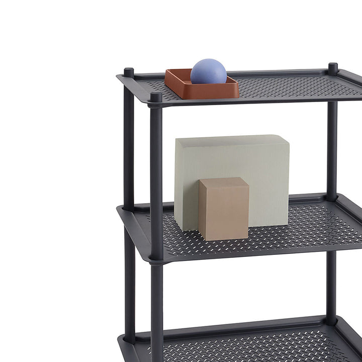 muuto | flow trolley 3 layer | blue grey