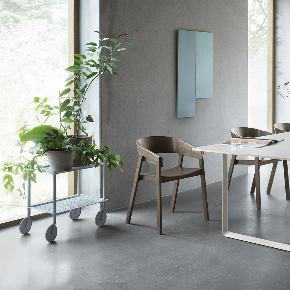 muuto | flow trolley 2 layer | grey