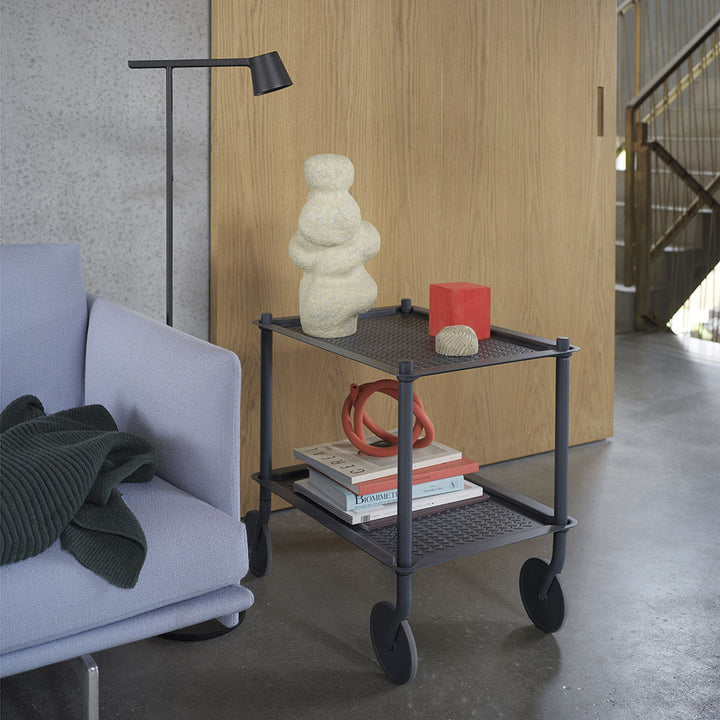 muuto | flow trolley 2 layer | blue grey