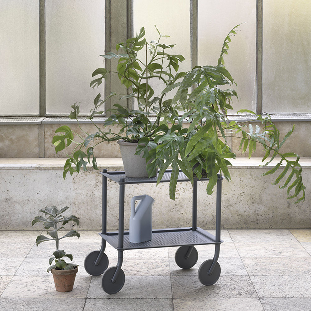 muuto | flow trolley 2 layer | blue grey