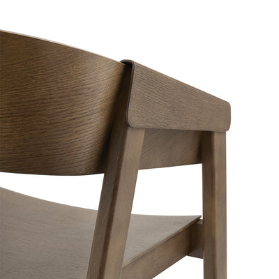 muuto | cover armchair | stained dark brown