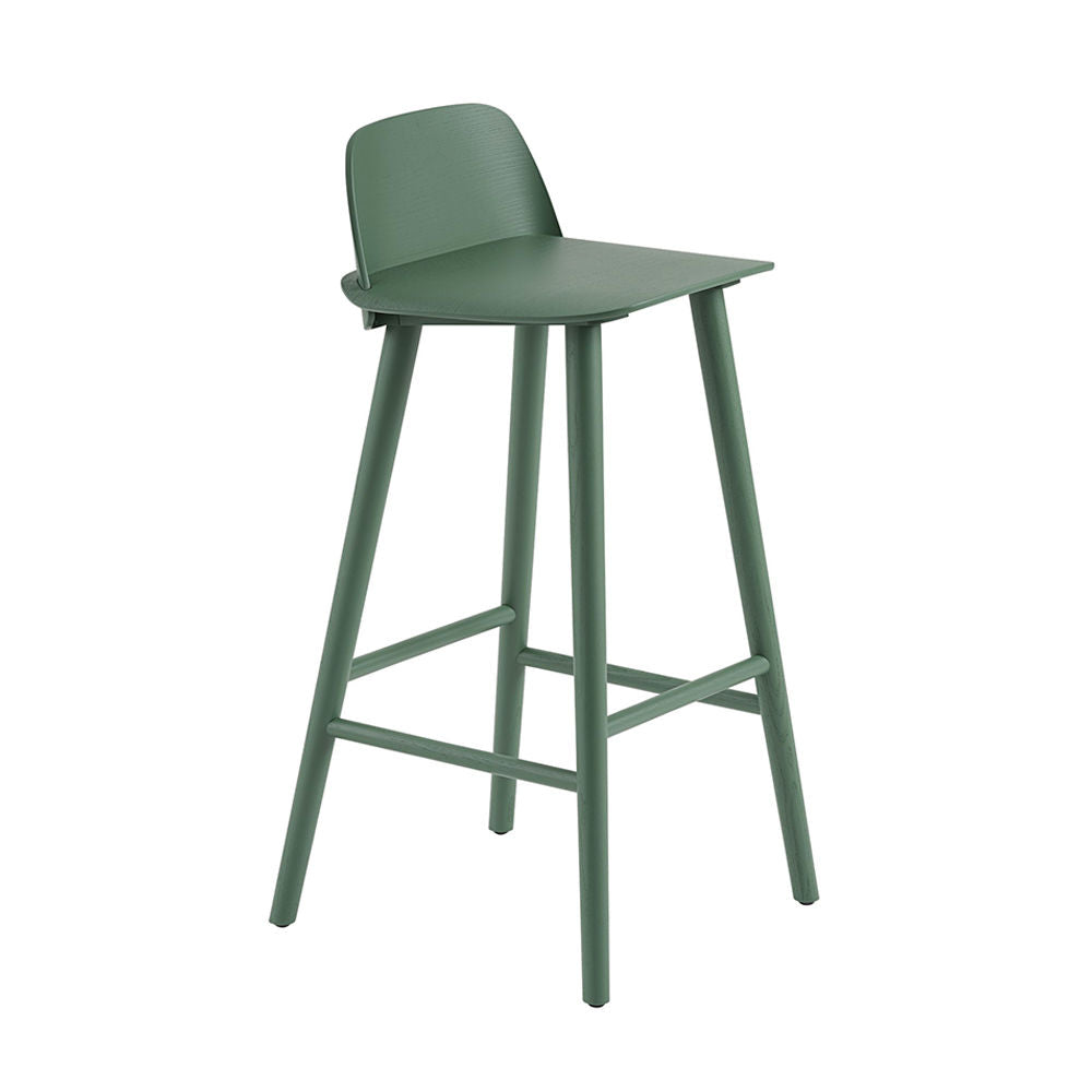 muuto | nerd bar stool | 75cm green ~ DC